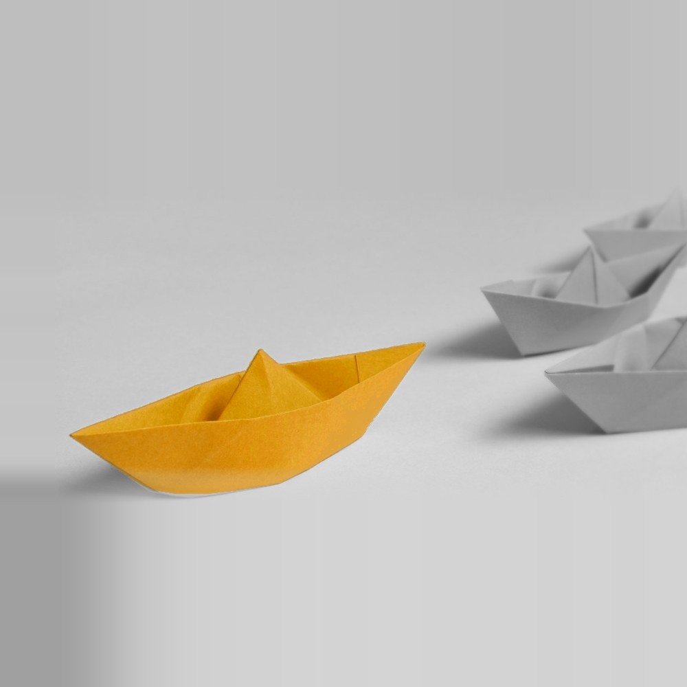 Paper boats